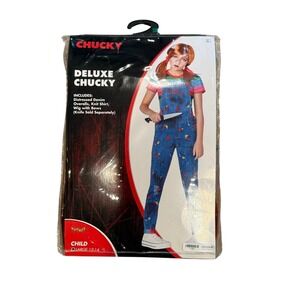 Spirit‎ Halloween Costume Delux Chucky Child Size 12-14 Spooky Scary